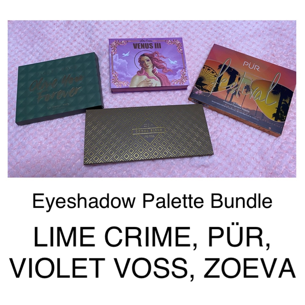 Eyeshadow Palette Lime Crime PUR Violet Voss ZOEVA